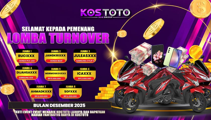 PEMENANG TURNOVER BULAN DESEMBER