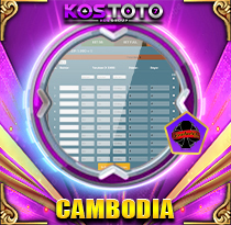 PREDIKSI TOGEL CAMBODIA  13 NOV 2025 KOSTOTO